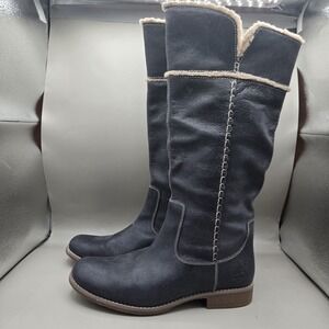 Timberland Knee Riding Tall Limited Leather Women Size 8.5 High Boots